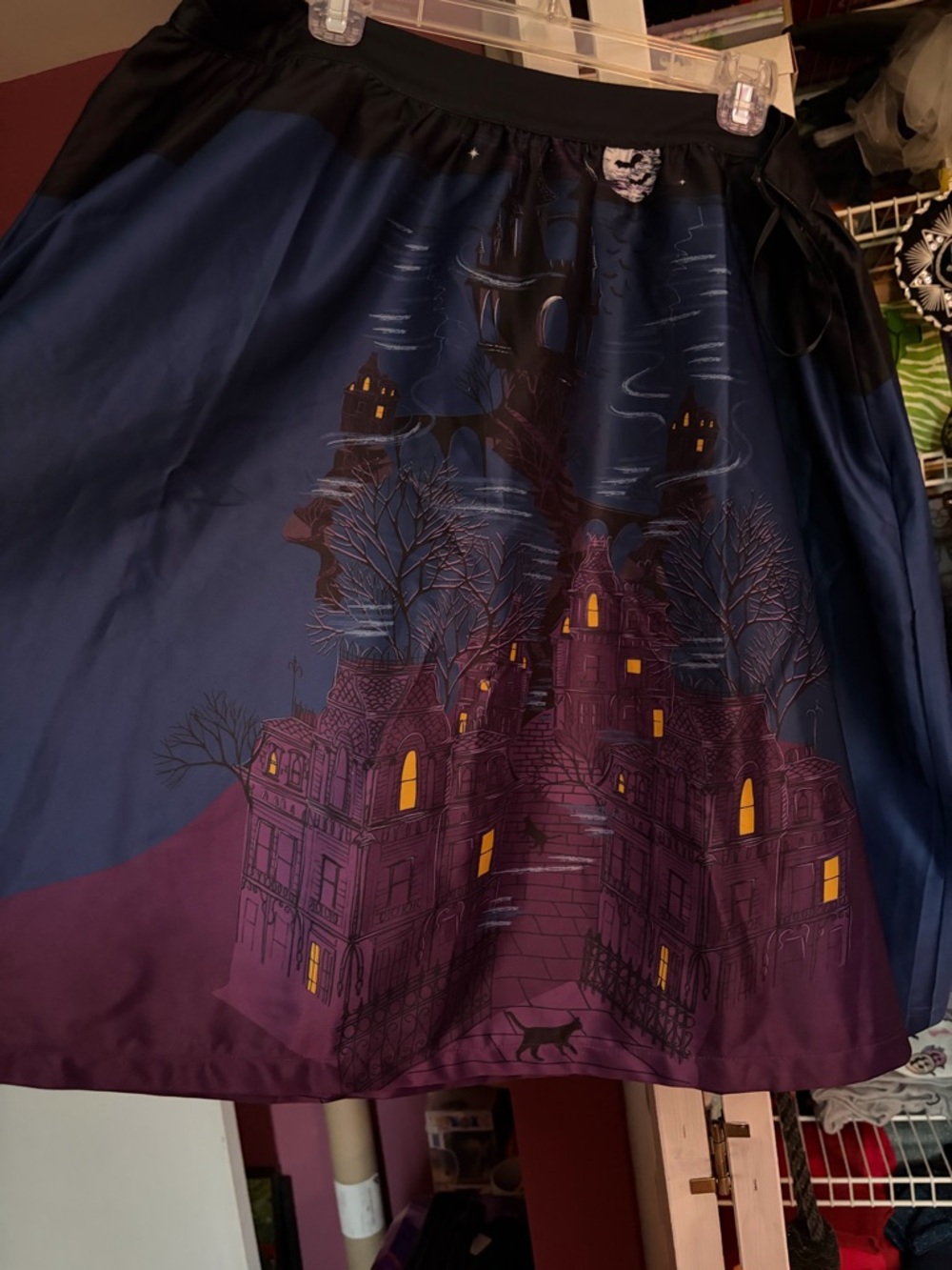 Lindy Bop Haunted Castle skirt